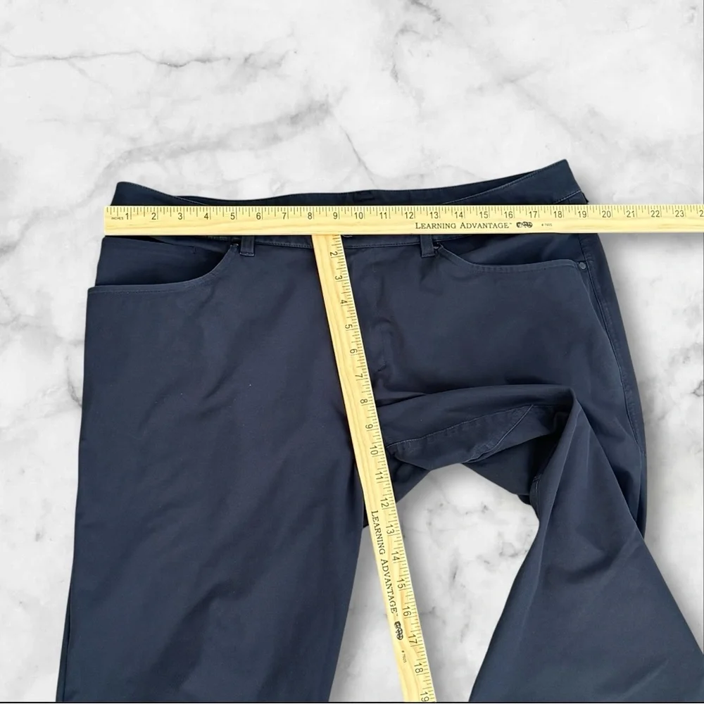 Lululemon ABC Classic Fit Warpstreme Performance Pants Black Size W36 Inseam 30‎